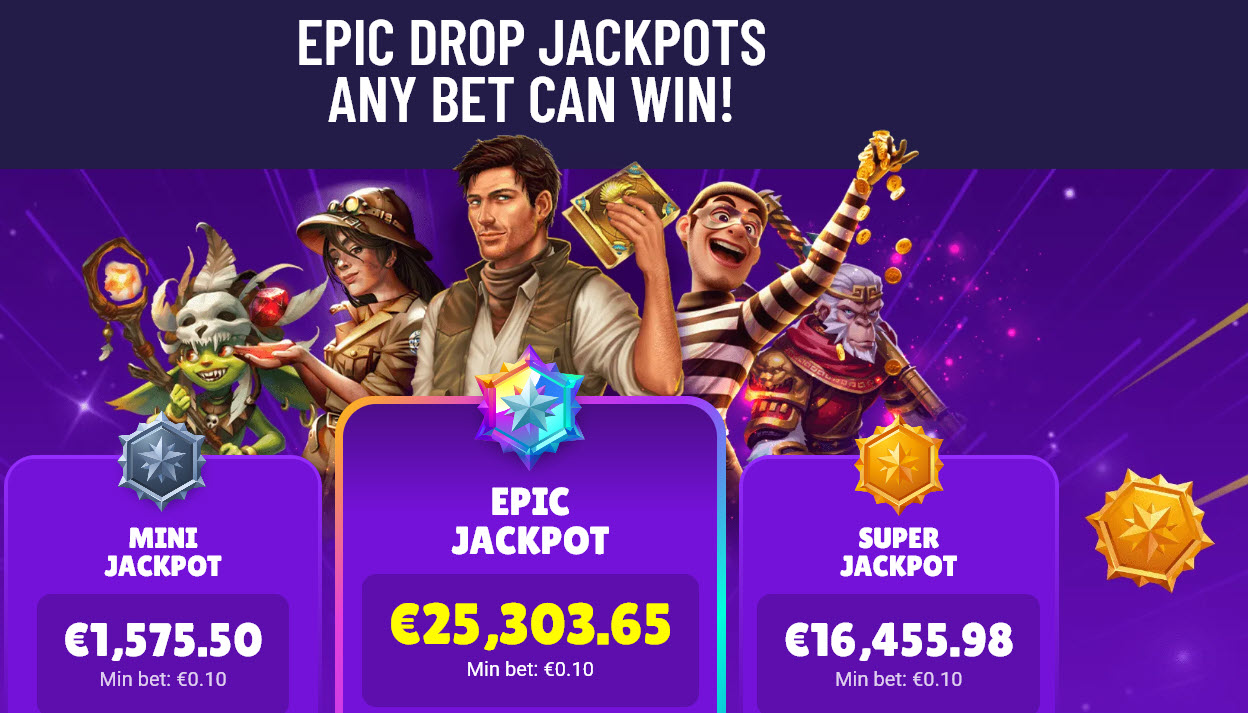 epic drop jackpotter